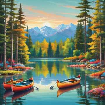 Kanoën met Vrienden