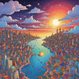 穿越云层的爱恋