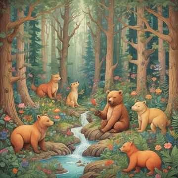 Hughi Bear's Forest Adventure