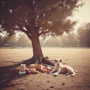 Lonely Paws in the Playroom