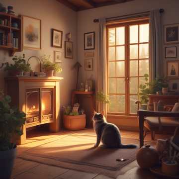 Walę w poślady mojego kota