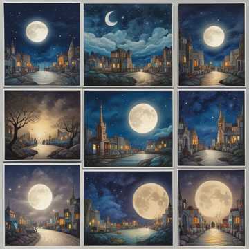 De Maan is Zo Helder