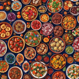 Draxu Jedzący Koreczki Kasszubskie