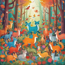 Смешарики в кругу