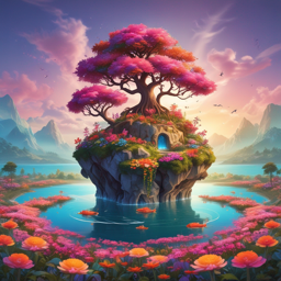 Поверхность со Странными Деревьями