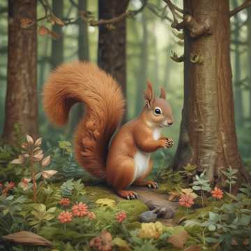 Die Jagd nach der Eichel